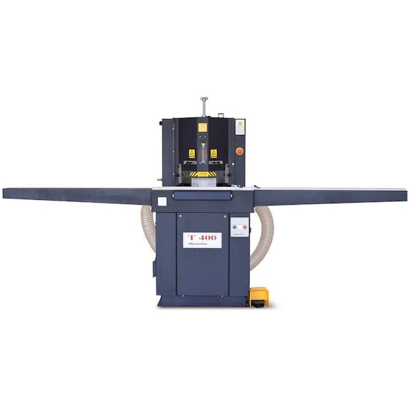 T-400 Double Miter Saw - Production Cutting - 45 degree Cutting